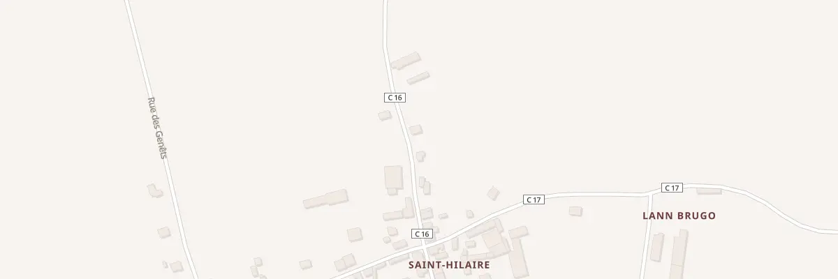 Plan du 11 Rue des Fougères à Pluméliau-Bieuzy