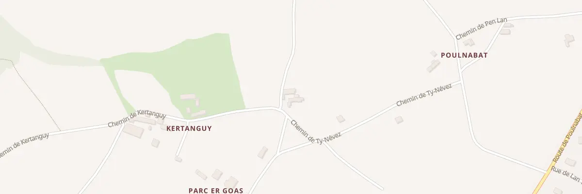 Plan du 7 Che Ty Nevez à Kerfot