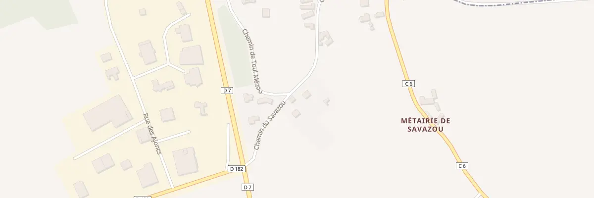 Plan du 5008 Che du Savazou à Kerfot