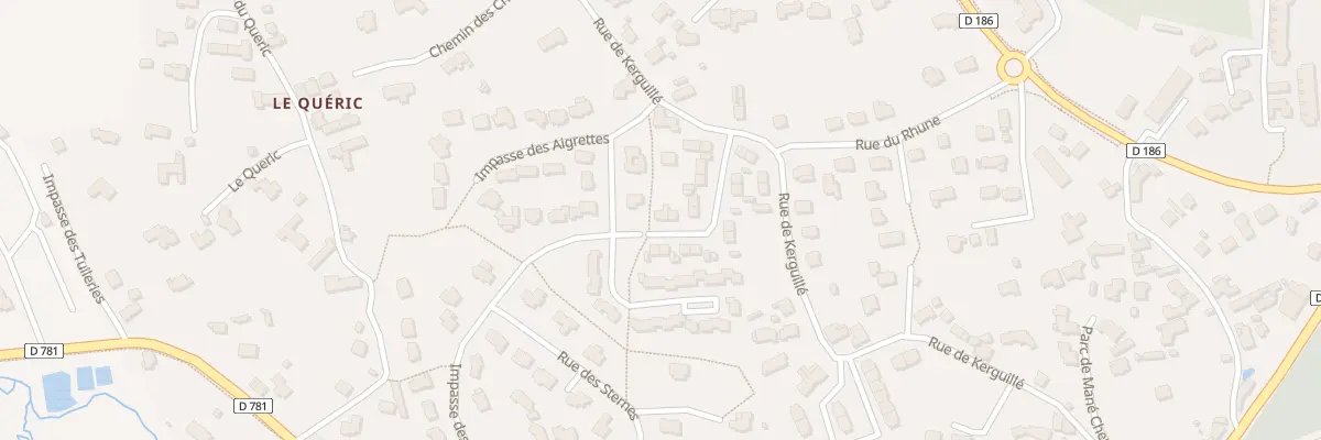 Plan du 15 Imp de Kerguille à La Trinité-sur-Mer