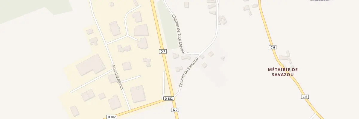 Plan du 5302 Che de Toul Mezou à Kerfot