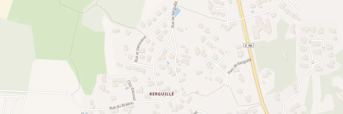 Plan du 64 Rue de Kerguille à La Trinité-sur-Mer