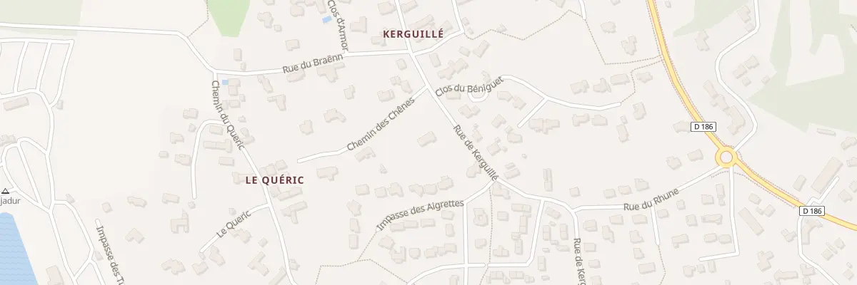 Plan du 41 Rue de Kerguille à La Trinité-sur-Mer