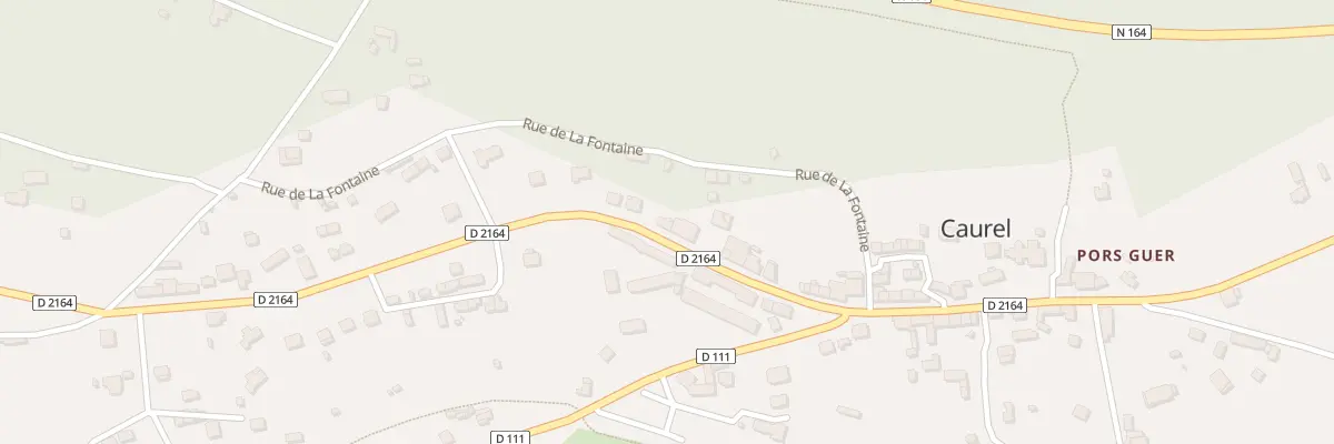 Plan du 72 Rue Roc’Hell à Caurel