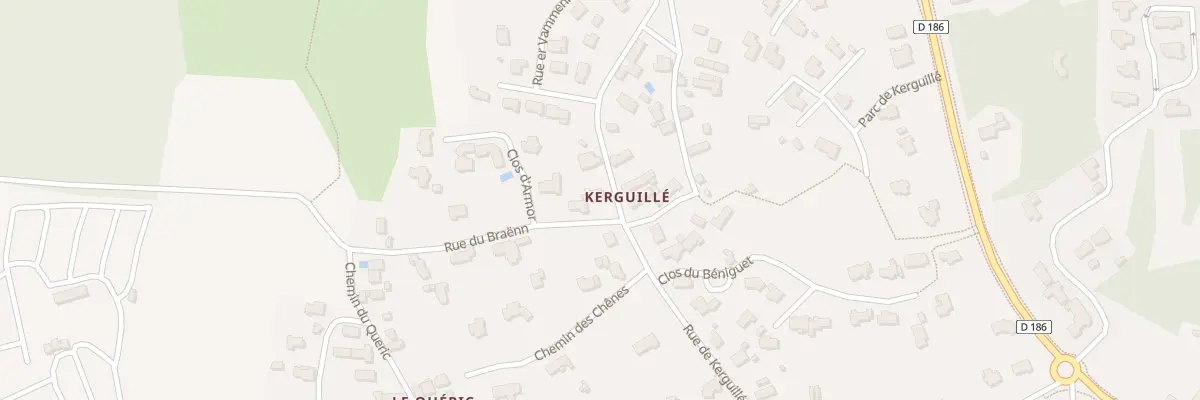 Plan du 49 Rue de Kerguille à La Trinité-sur-Mer
