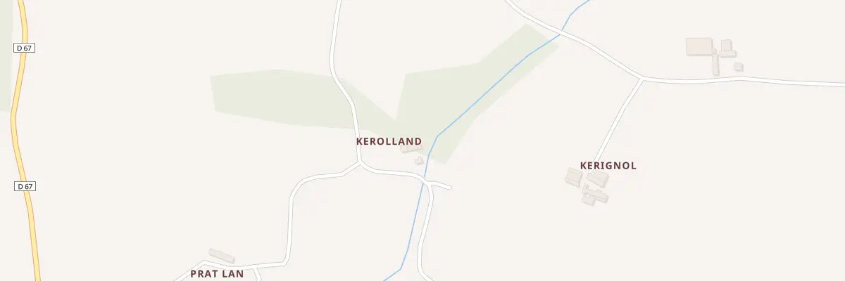 Plan du 5295 Kerolland à Gommenec’h
