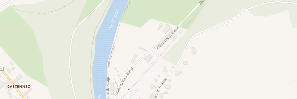 Plan du 6486 All Léon Quilleré à Pluméliau-Bieuzy