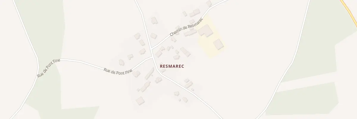 Plan du 8 Resmarec à Lanrodec