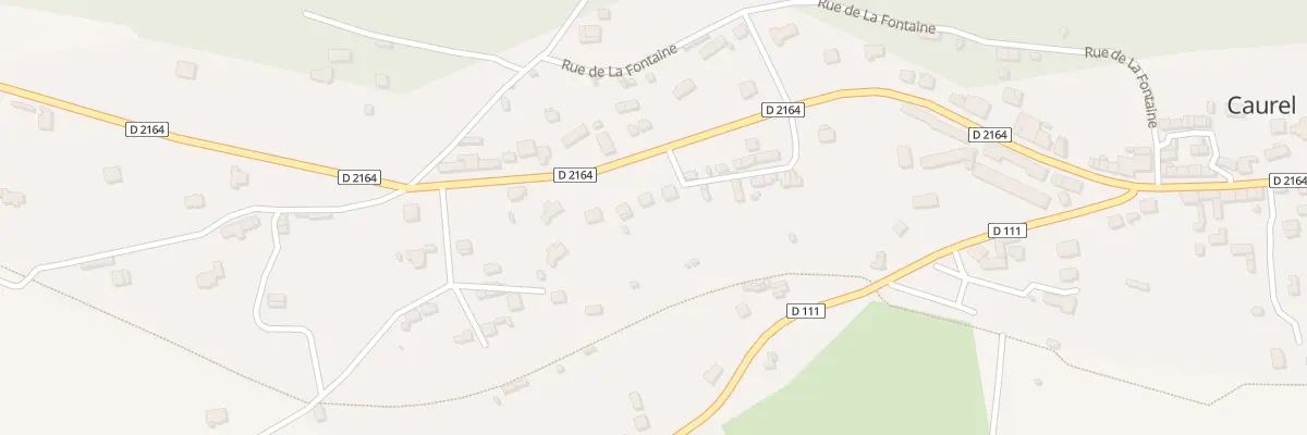 Plan du 55 Rue Roc’Hell à Caurel