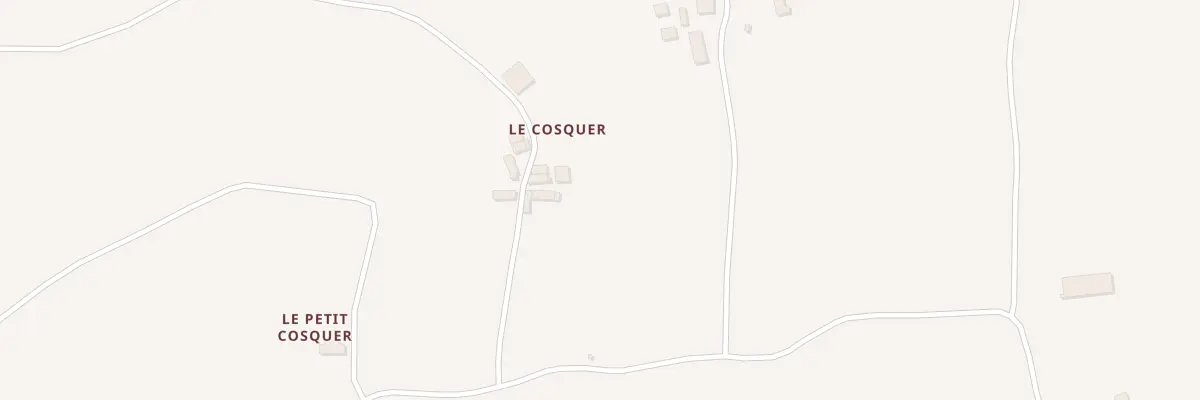 Plan du 2 Cosquer Bras à Senven-Léhart