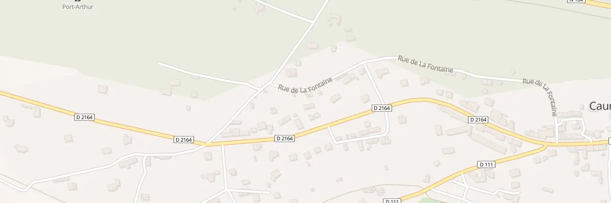 Plan du 90 Rue Roc’Hell à Caurel