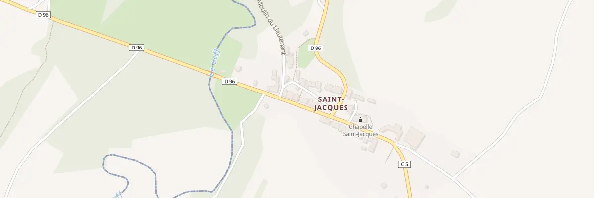 Plan du 12 Saint Jacques à Tréméven