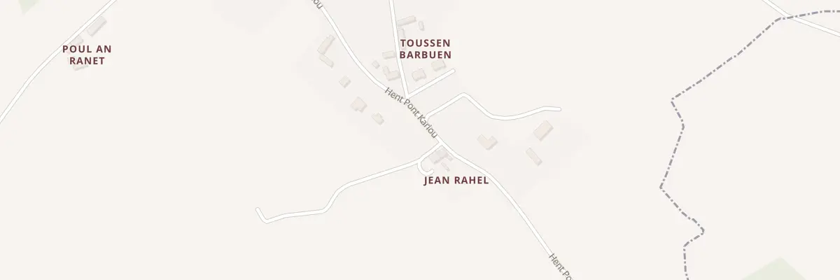 Plan du 11 Hent Pont Kariou à Lanleff