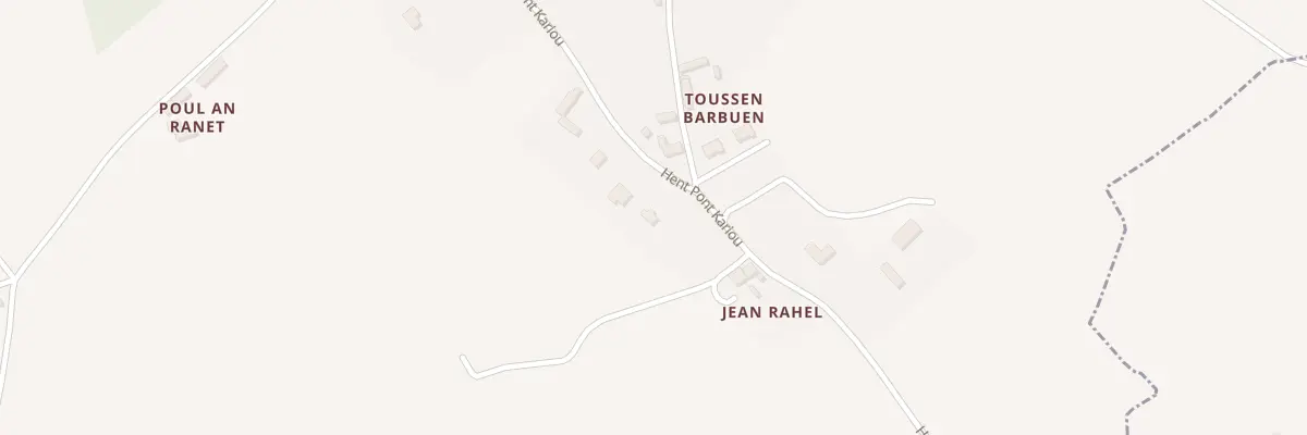 Plan du 7 Hent Pont Kariou à Lanleff