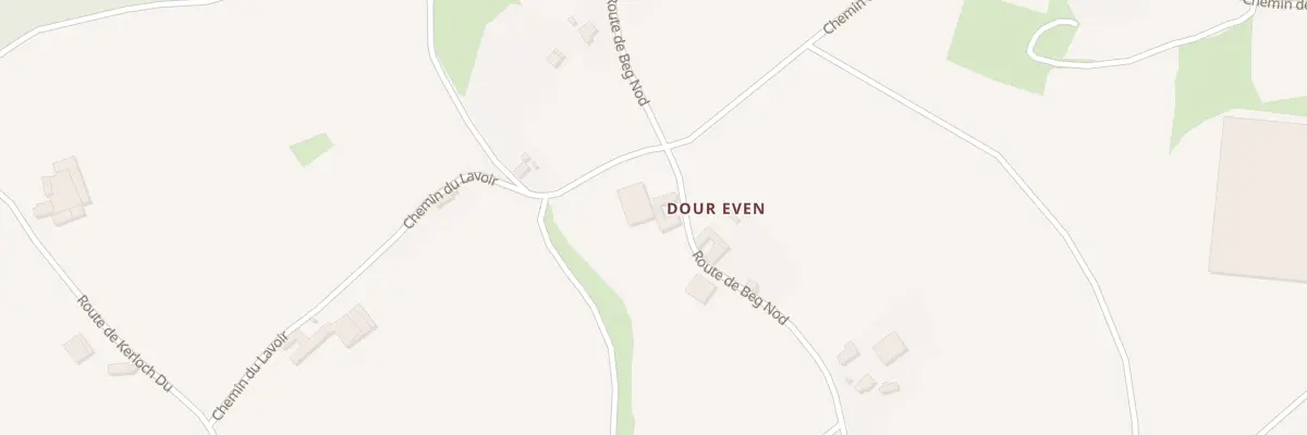 Plan du 1 Rte de Beg-nod à Ploubazlanec