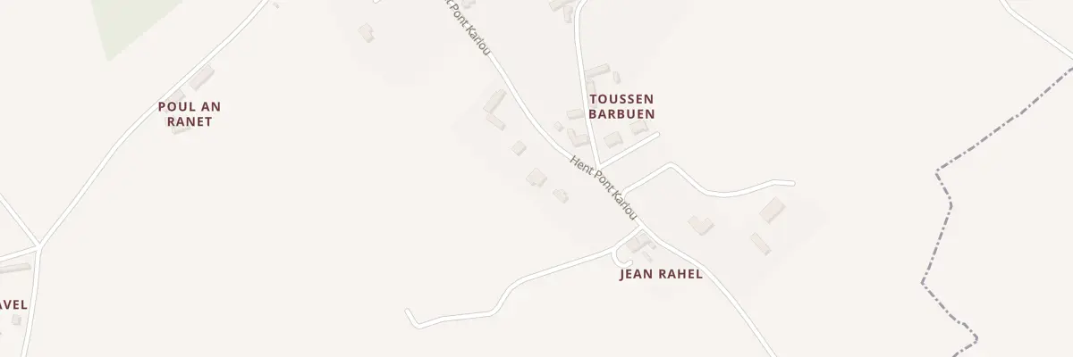 Plan du 5B Hent Pont Kariou à Lanleff