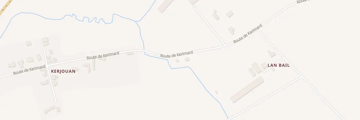 Plan du 22 Kerpoisson à Corlay