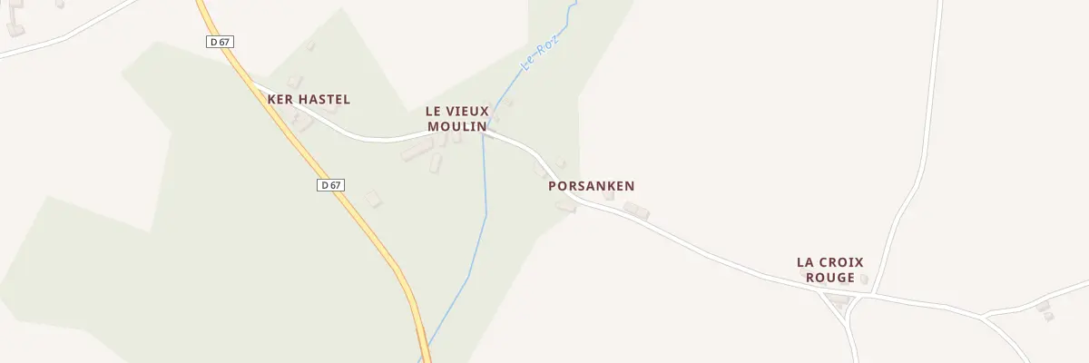 Plan du 7 Porsanken à Gommenec’h