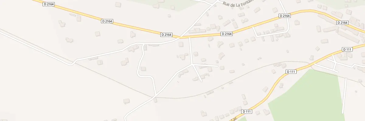 Plan du 2 Rue de la Traversière à Caurel
