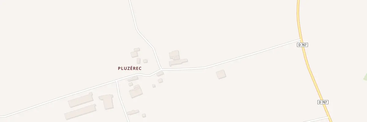 Plan du 3 Pluzellec à Plussulien