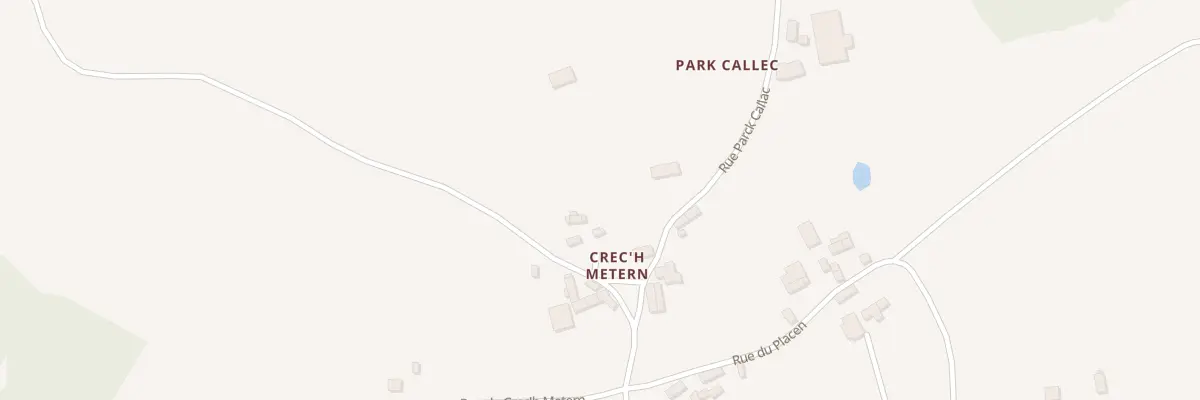 Plan du 108 Rue Parck Callac à Saint-Fiacre