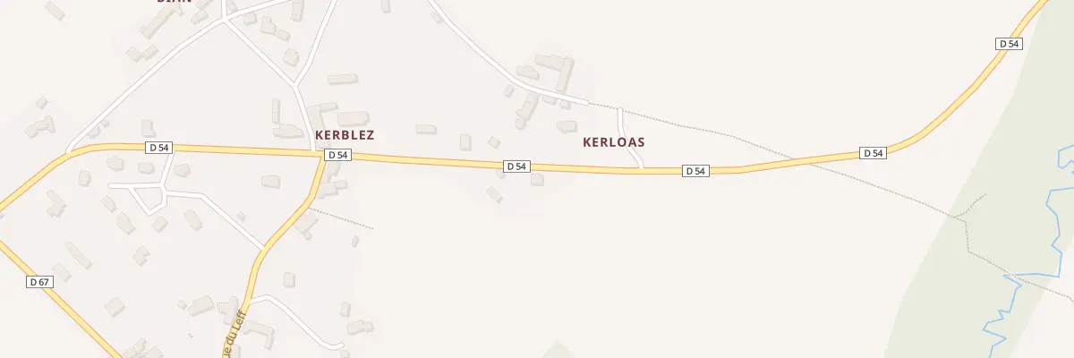 Plan du 5069 Kerloas à Gommenec’h