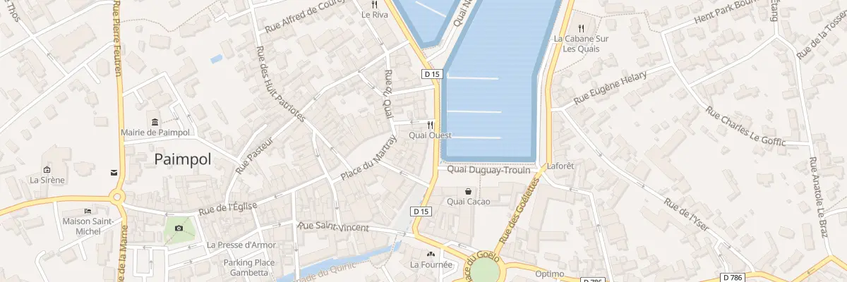 Plan du 7 Quai Morand à Paimpol