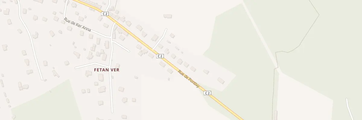 Plan du 53 Rue de Pontivy à Malguénac