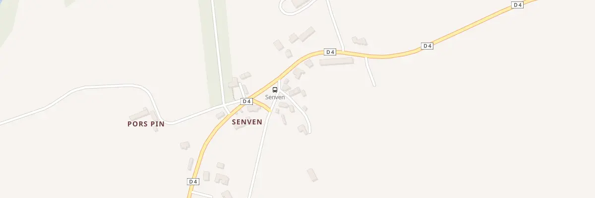 Plan du 5 Senven à Lanrodec