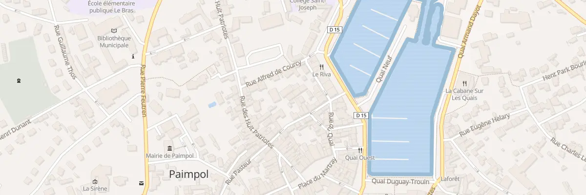 Plan du 3B Rue Prébel à Paimpol