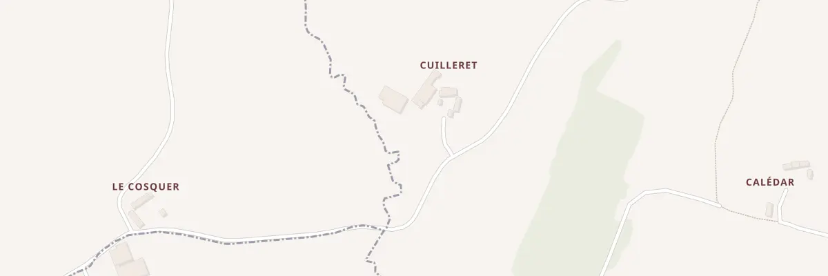 Plan du 5014 Cuilleret au Vieux-Bourg