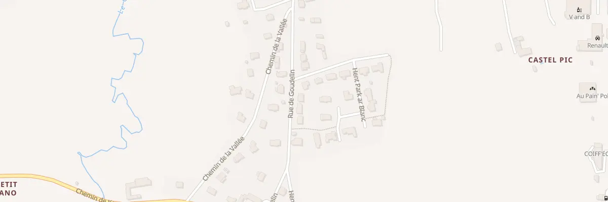 Plan du 43 Rue de Goudelin à Paimpol