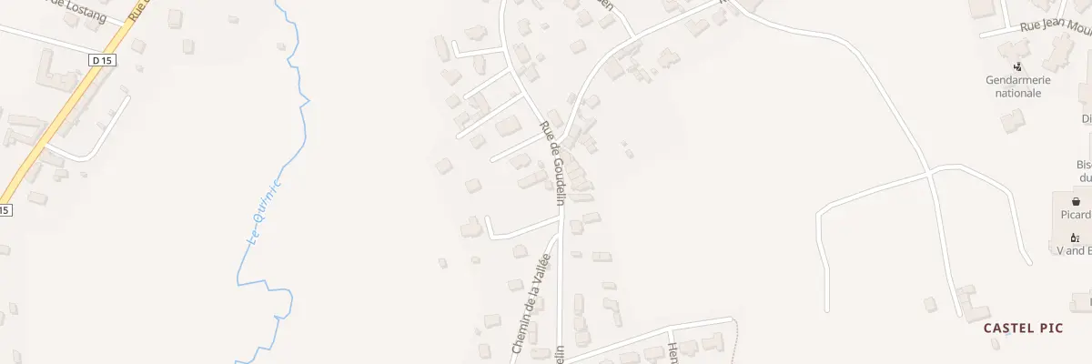 Plan du 30 Rue de Goudelin à Paimpol