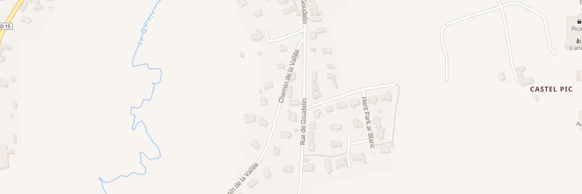 Plan du 38 Rue de Goudelin à Paimpol