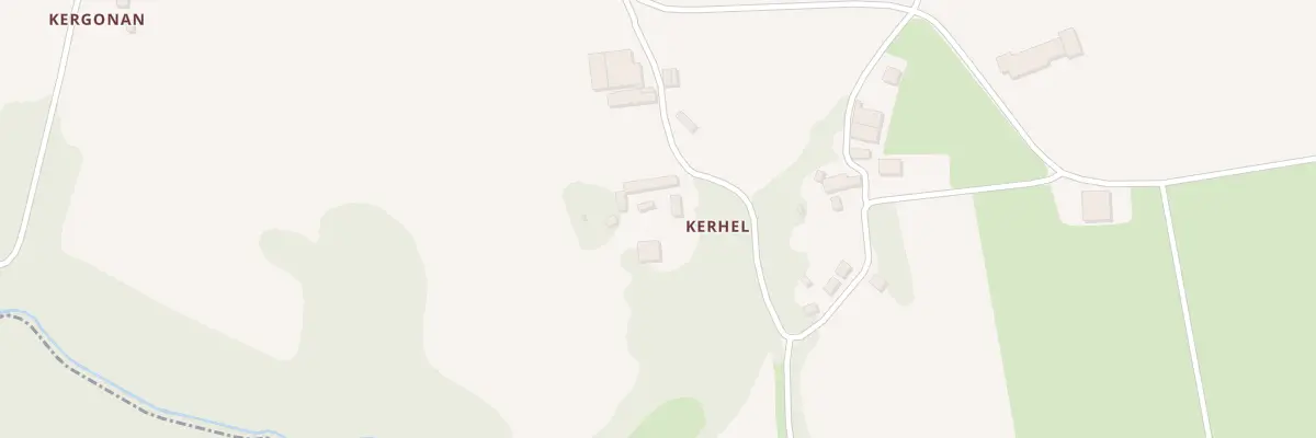 Plan du 7 Kerhel à Saint-Barthélemy