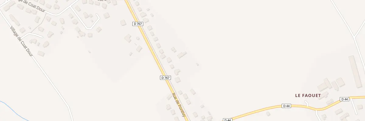 Plan du 35 Rue de Pontivy à Corlay