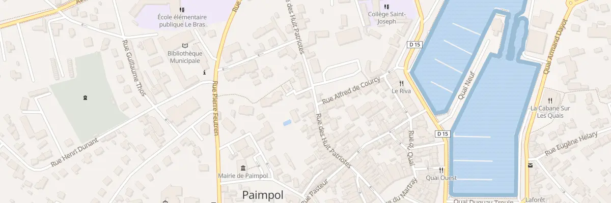 Plan du 43 Rue des Huit Patriotes à Paimpol