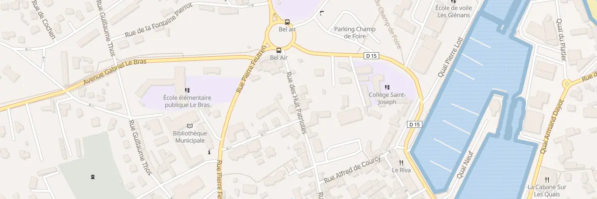 Plan du 50 Rue des Huit Patriotes à Paimpol