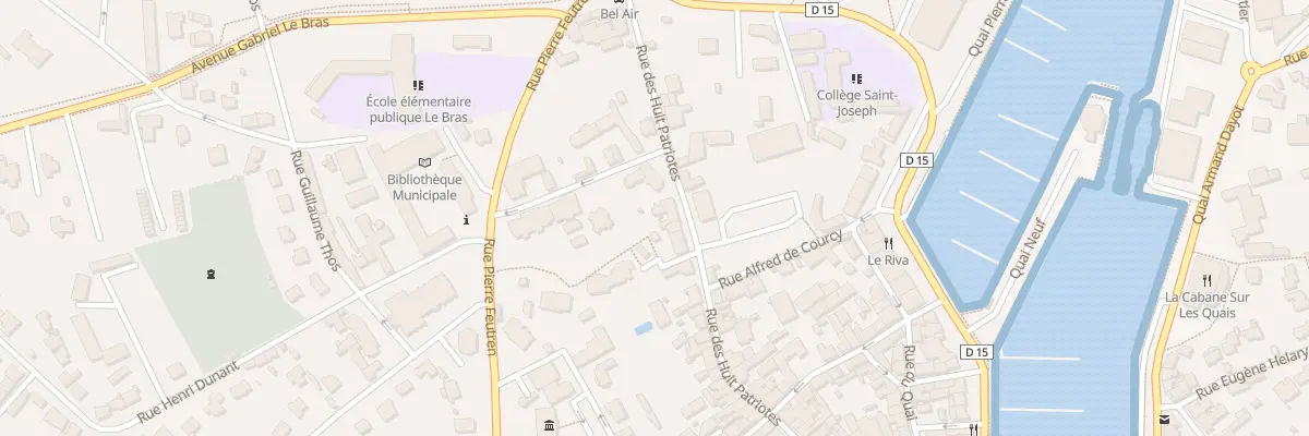 Plan du 49 Rue des Huit Patriotes à Paimpol