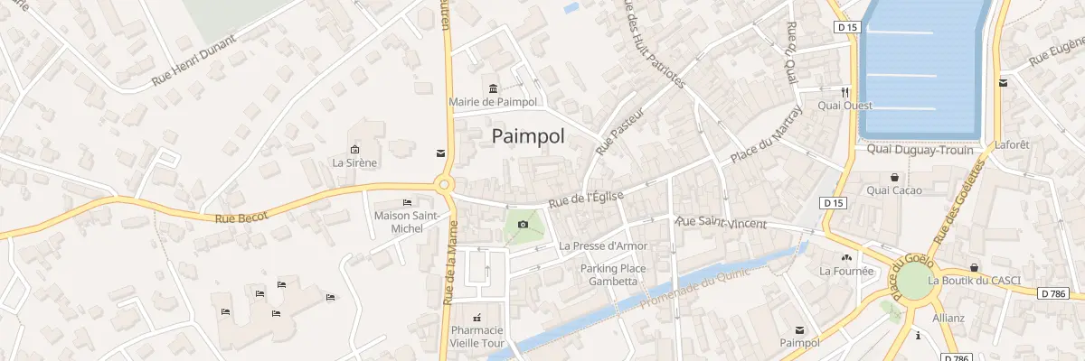 Plan du 32A Rue de l’Eglise à Paimpol