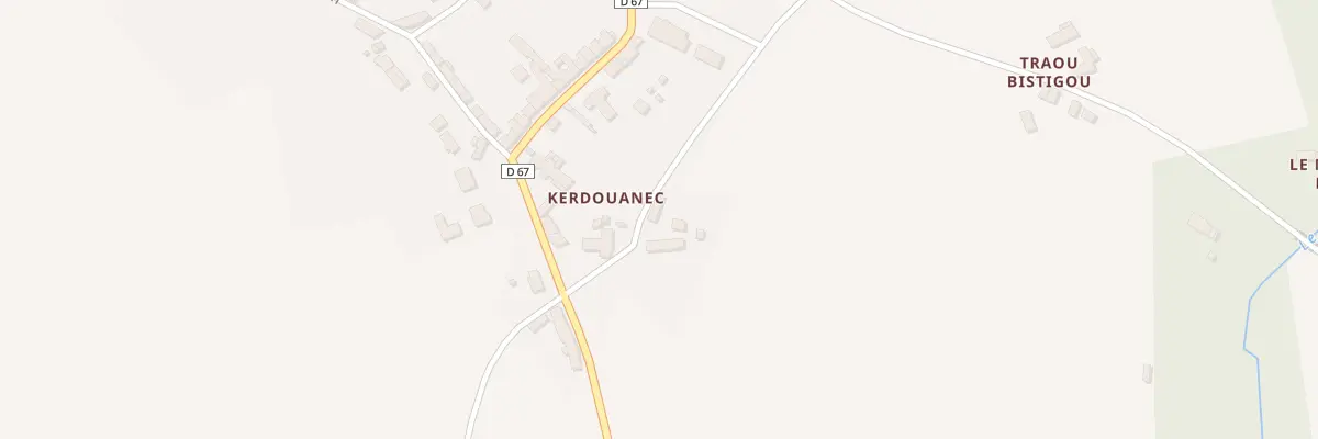 Plan du 15 Rue de Douannec à Gommenec’h