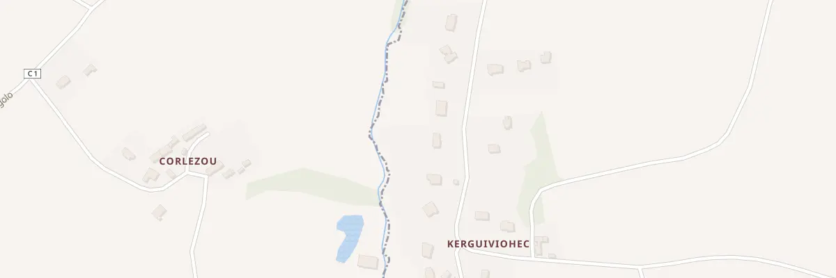 Plan du 29 Kerguiviohec à Bringolo
