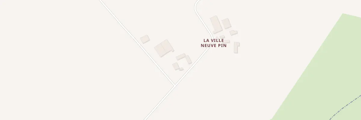 Plan du 1 La Villeneuve Pin à Saint-Gilles-Pligeaux