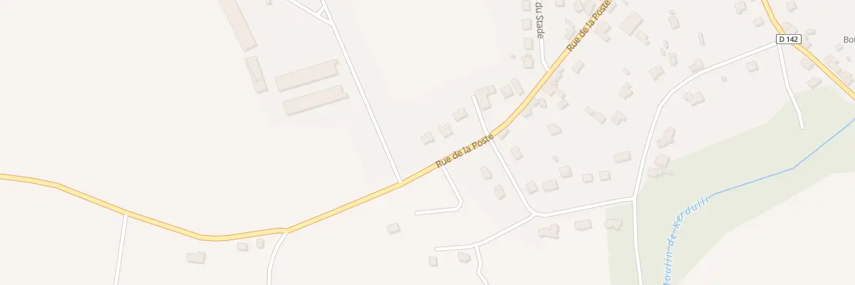 Plan du 28 Rue de la Poste à Saint-Barthélemy