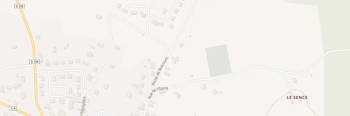 Plan du 4 Rte de Botcouric à Malguénac