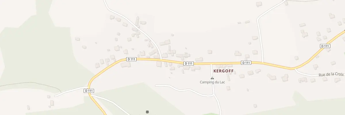 Plan du 24 Kergoff à Caurel