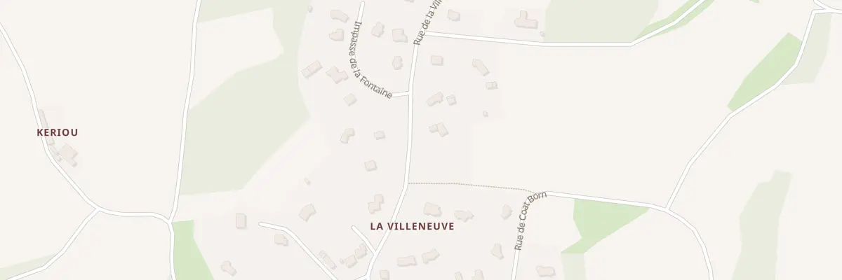 Plan du 5 Rue de la Villeneuve à Lanrodec