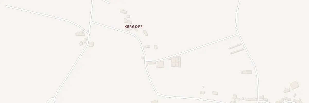 Plan du 103 Kergoff Bieuzy à Pluméliau-Bieuzy