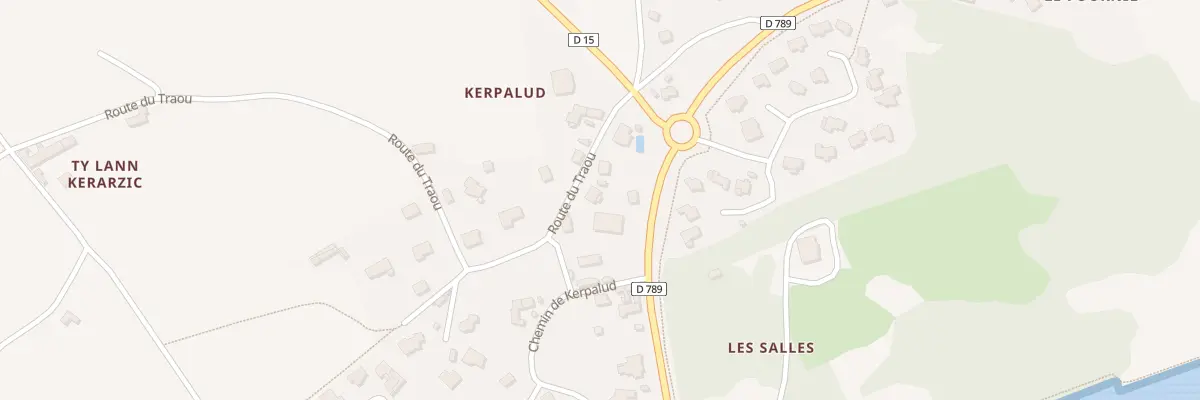 Plan du 5 Rte du Traou à Ploubazlanec