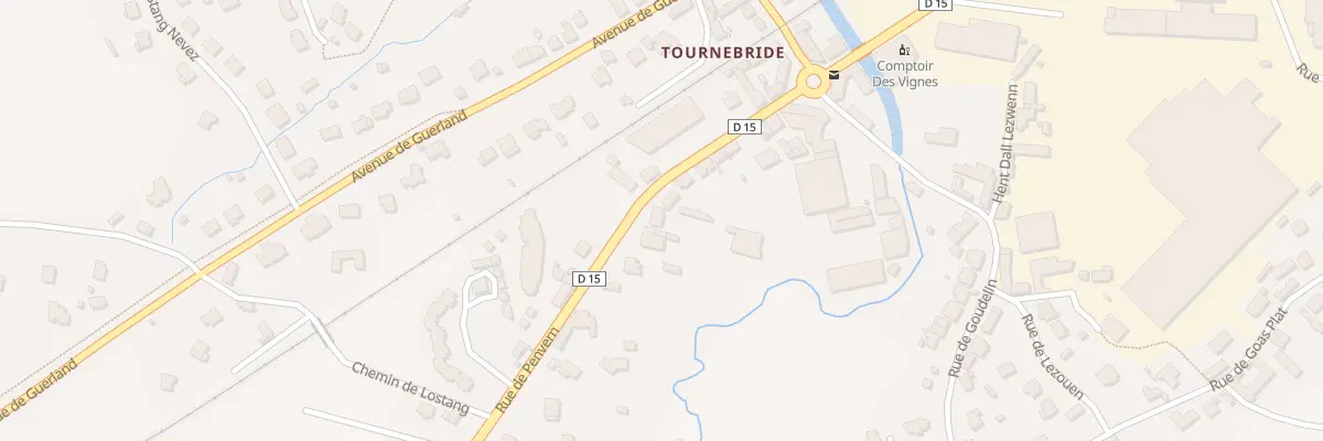 Plan du 15 Rue de Penvern à Paimpol